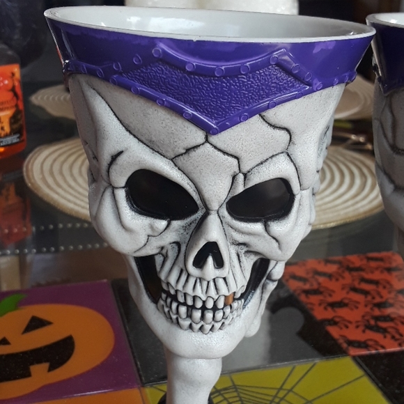 Halloween skull drink set - Picture 7 of 9